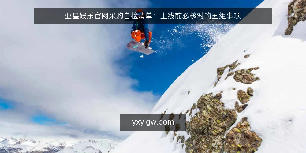 亚星娱乐官网采购自检清单：上线前必核对的五组事项 — 先定义采购需求边界 配图
